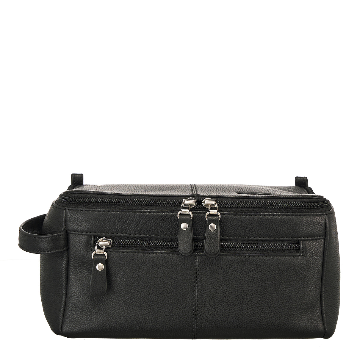 Несессер Dr. Koffer из натуральной кожи черный