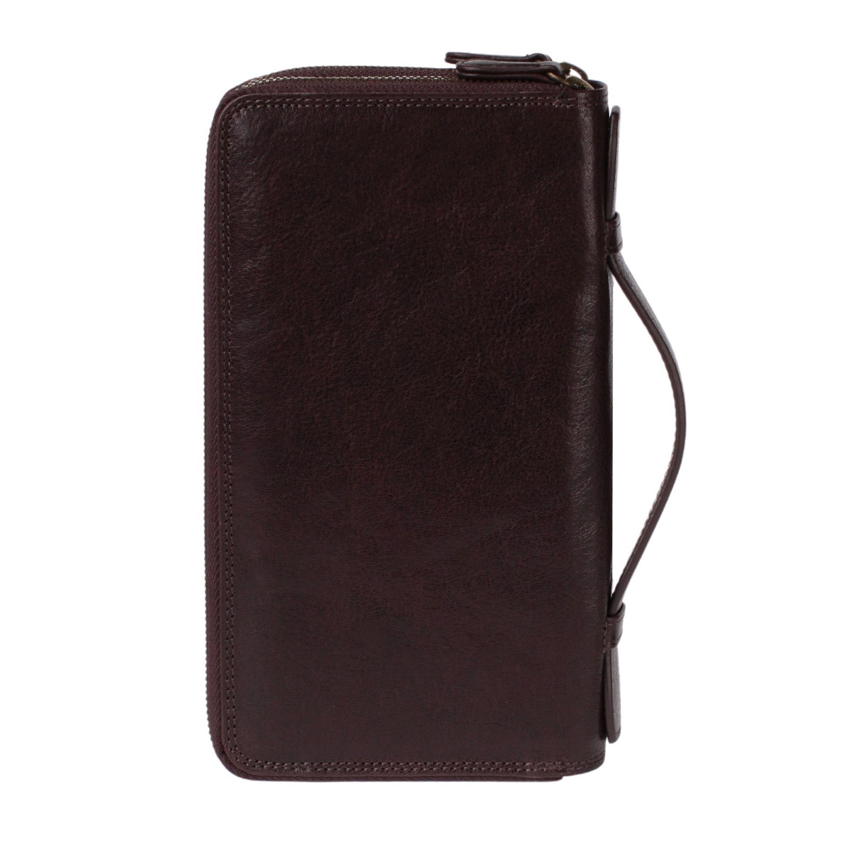 Портмоне Dr.Koffer из натуральной кожи коричневое