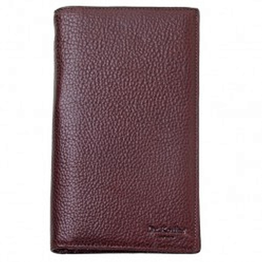 Портмоне Dr.Koffer из натуральной кожи коричневое