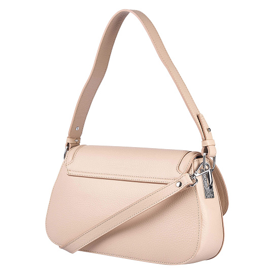 Женская сумка Dr. Koffer из натуральной кожи бежевая