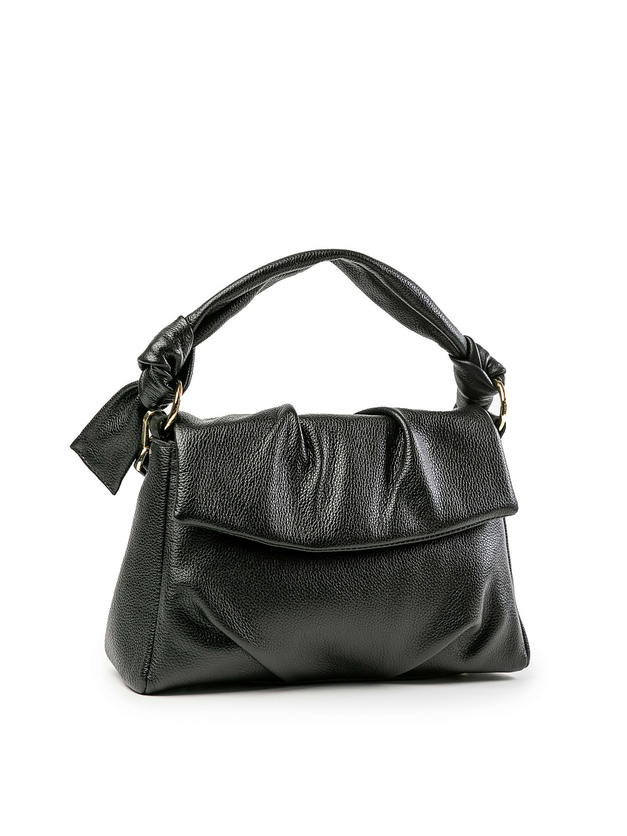 Женская сумка Dr.Koffer из натуральной кожи черная