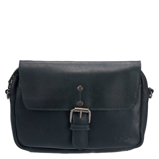 Женская сумка Dr.Koffer из натуральной кожи зеленая