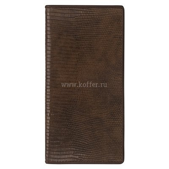 Портмоне Dr.Koffer из натуральной кожи коричневое