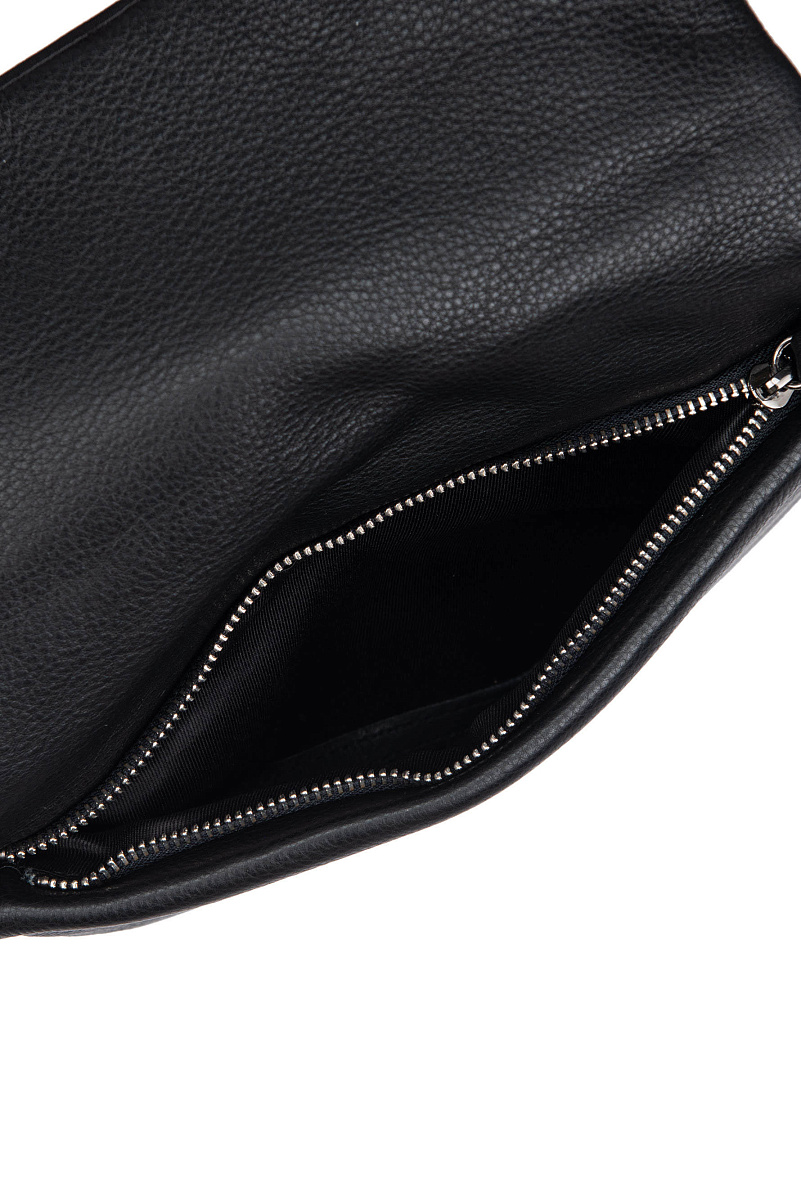 Женская сумка Dr.Koffer из натуральной кожи черная