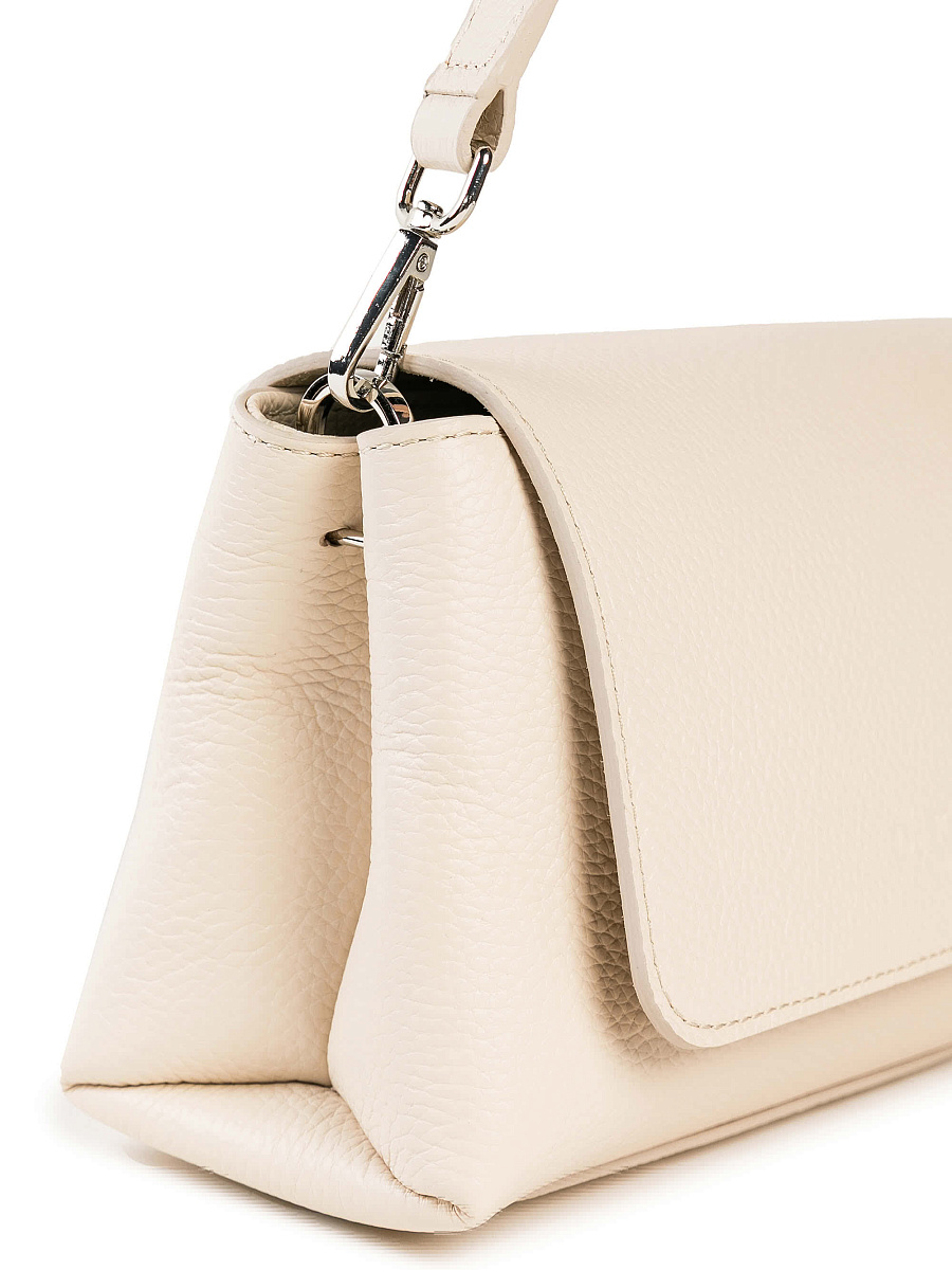 Женская сумка Dr. Koffer из натуральной кожи белая