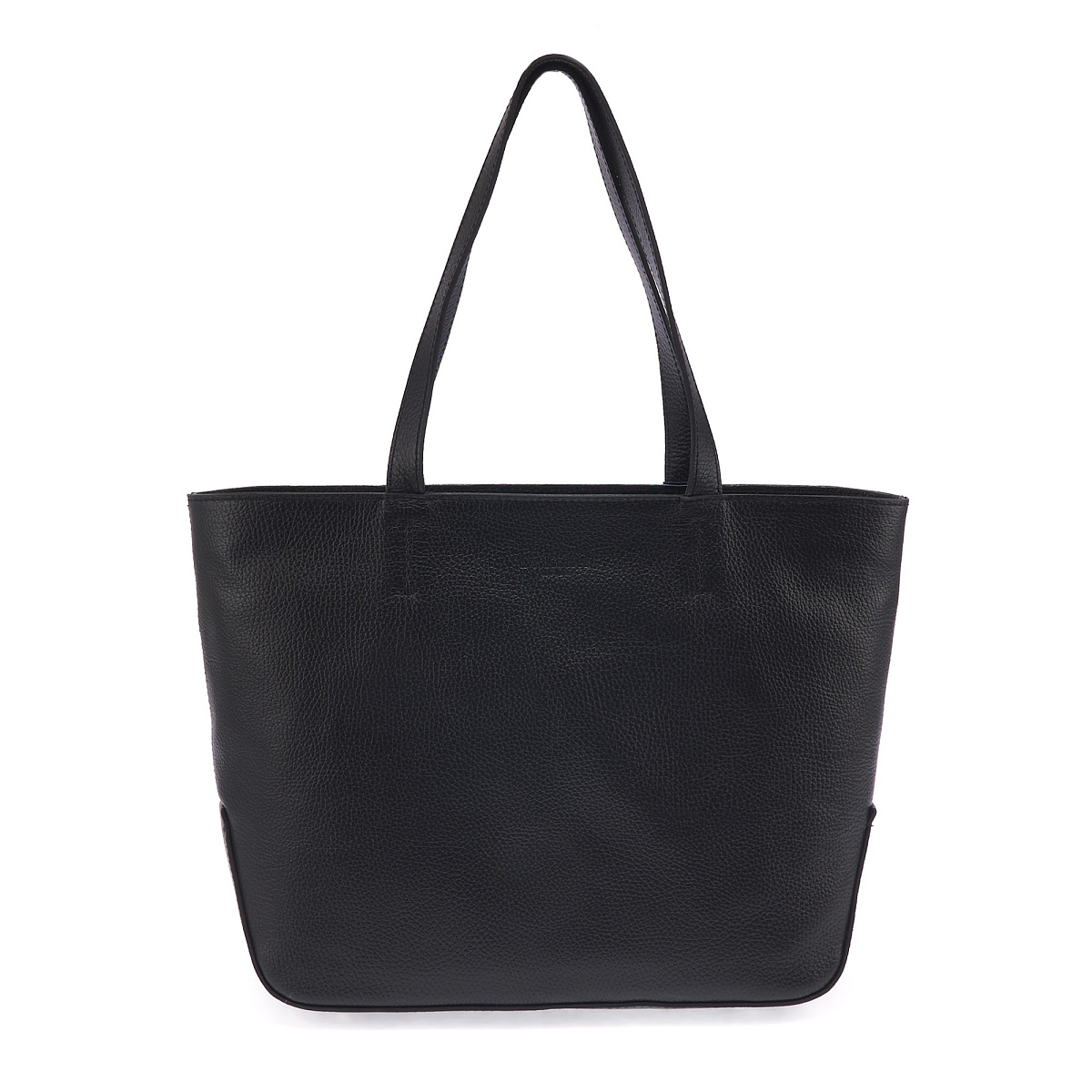 Женская сумка Dr. Koffer из натуральной кожи черная