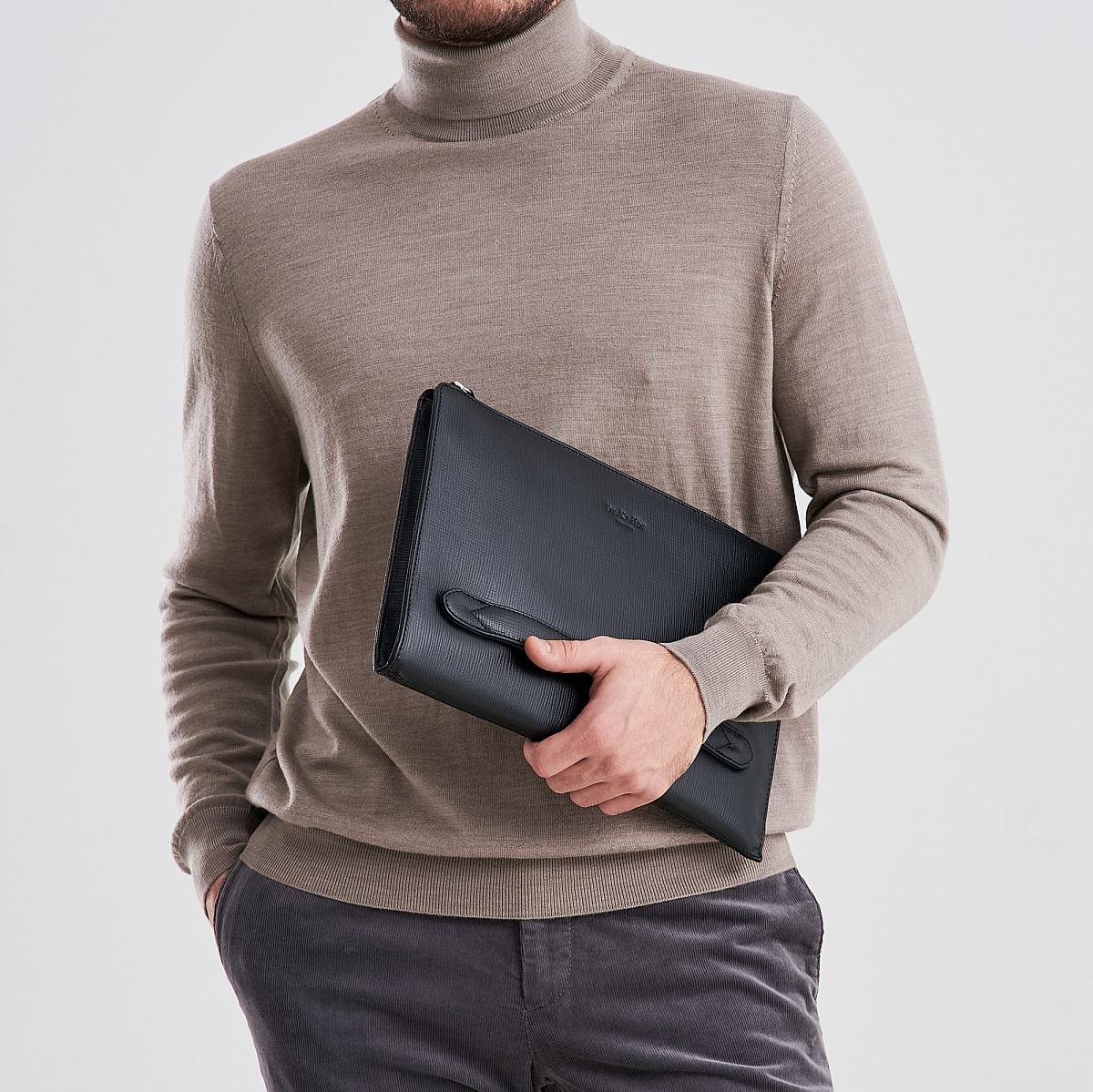 Папка для документов Dr. Koffer из натуральной кожи