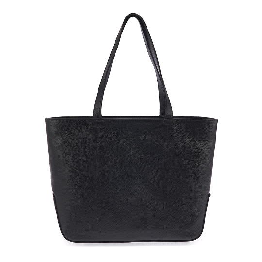 Женская сумка Dr. Koffer из натуральной кожи черная