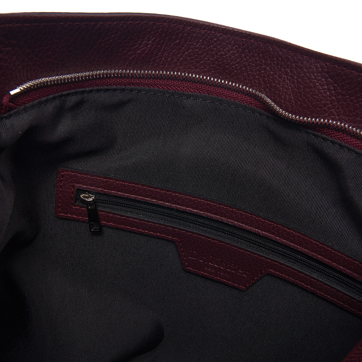 Женская сумка Dr. Koffer из натуральной кожи фиолетовая