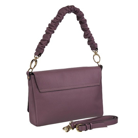 Женская сумка Dr. Koffer из натуральной кожи цвета фуксия