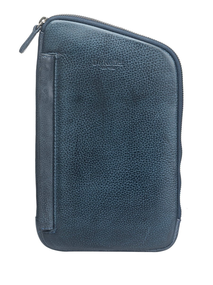 Рюкзак Dr. Koffer из натуральной кожи синий