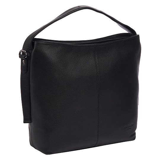 Женская сумка Dr.Koffer из натуральной кожи чёрная