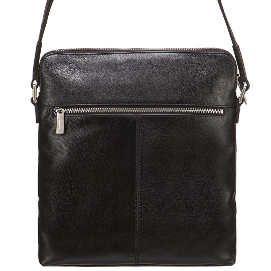 Сумка через плечо Dr.Koffer из натуральной кожи черная