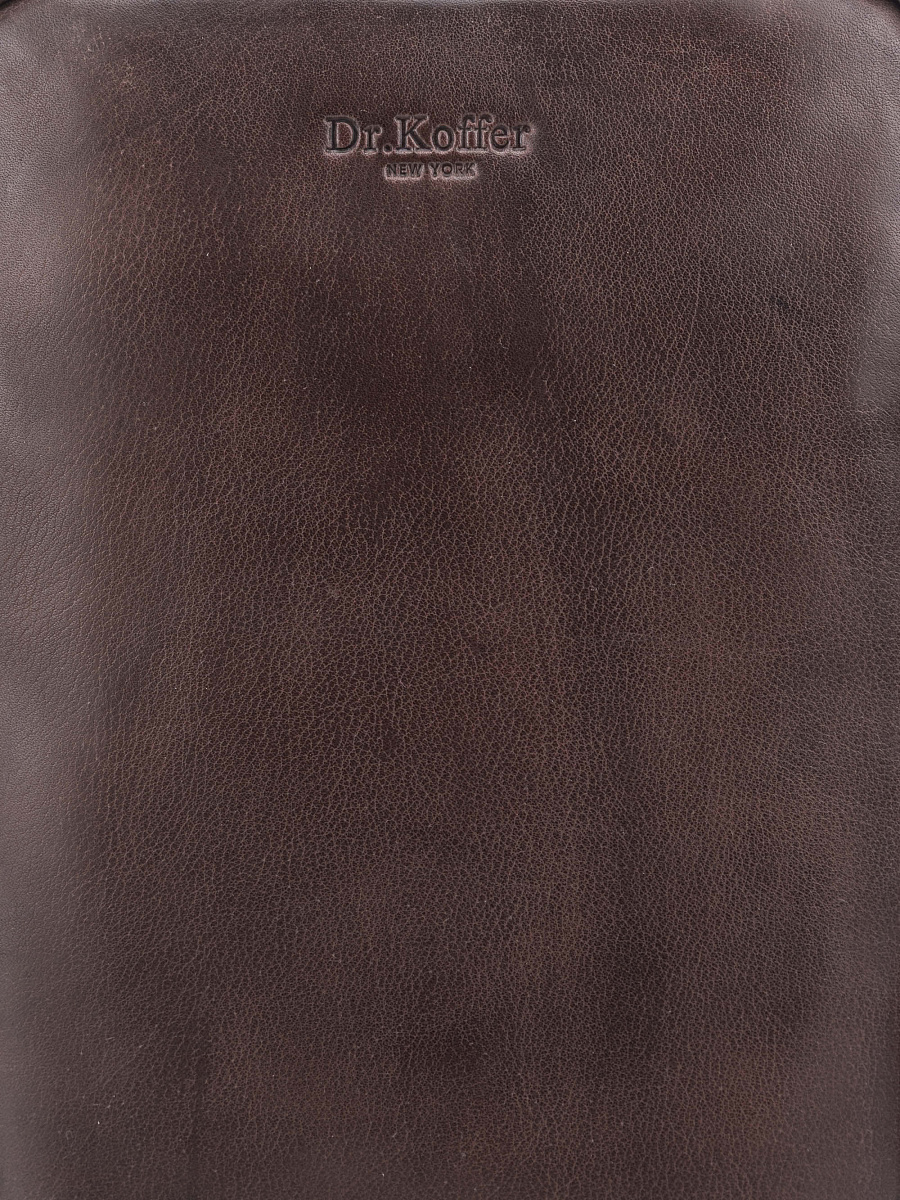 Рюкзак Dr. Koffer из натуральной кожи коричневый