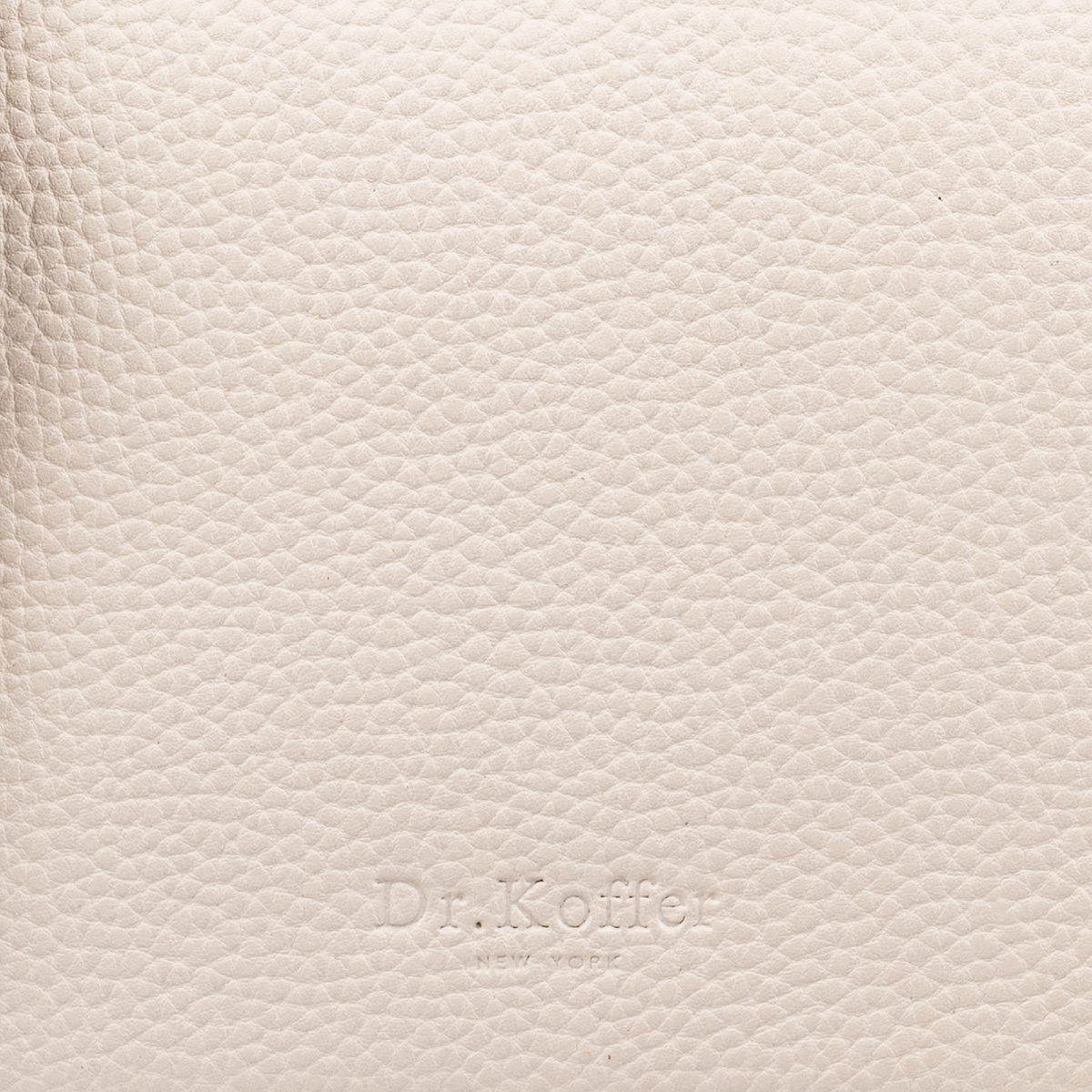 Женская сумка Dr.Koffer из натуральной кожи бежевая