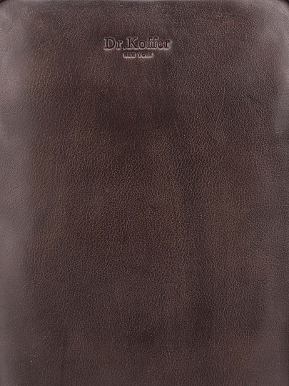 Рюкзак Dr. Koffer из натуральной кожи коричневый