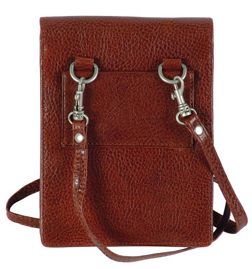 Нагрудный кошелек дорожный Dr.Koffer из натуральной кожи