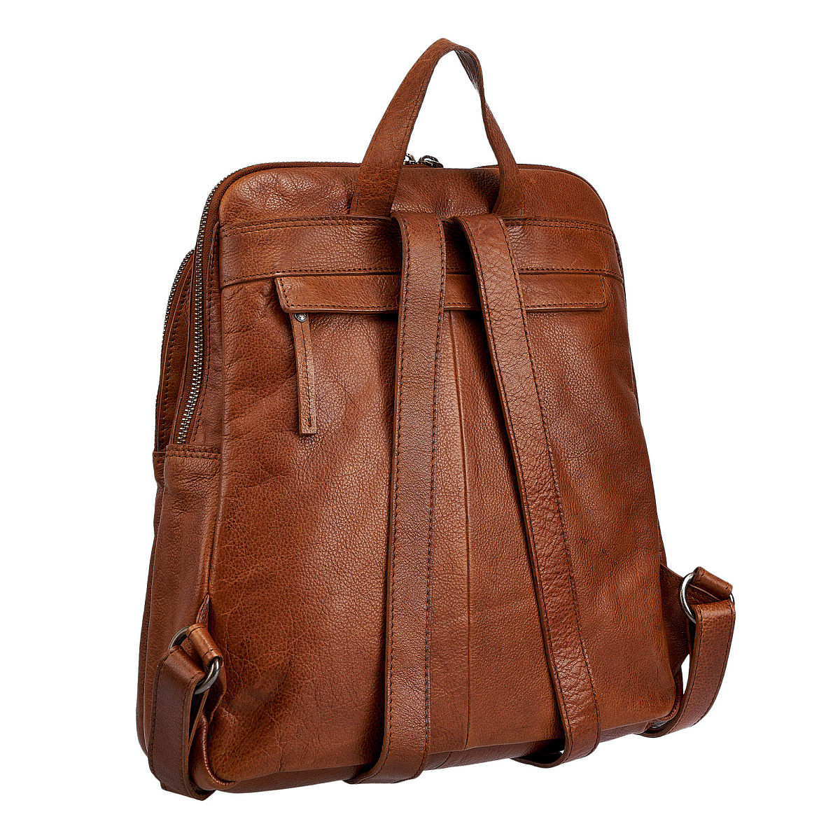 Рюкзак Dr.Koffer из натуральной кожи светло-коричневый
