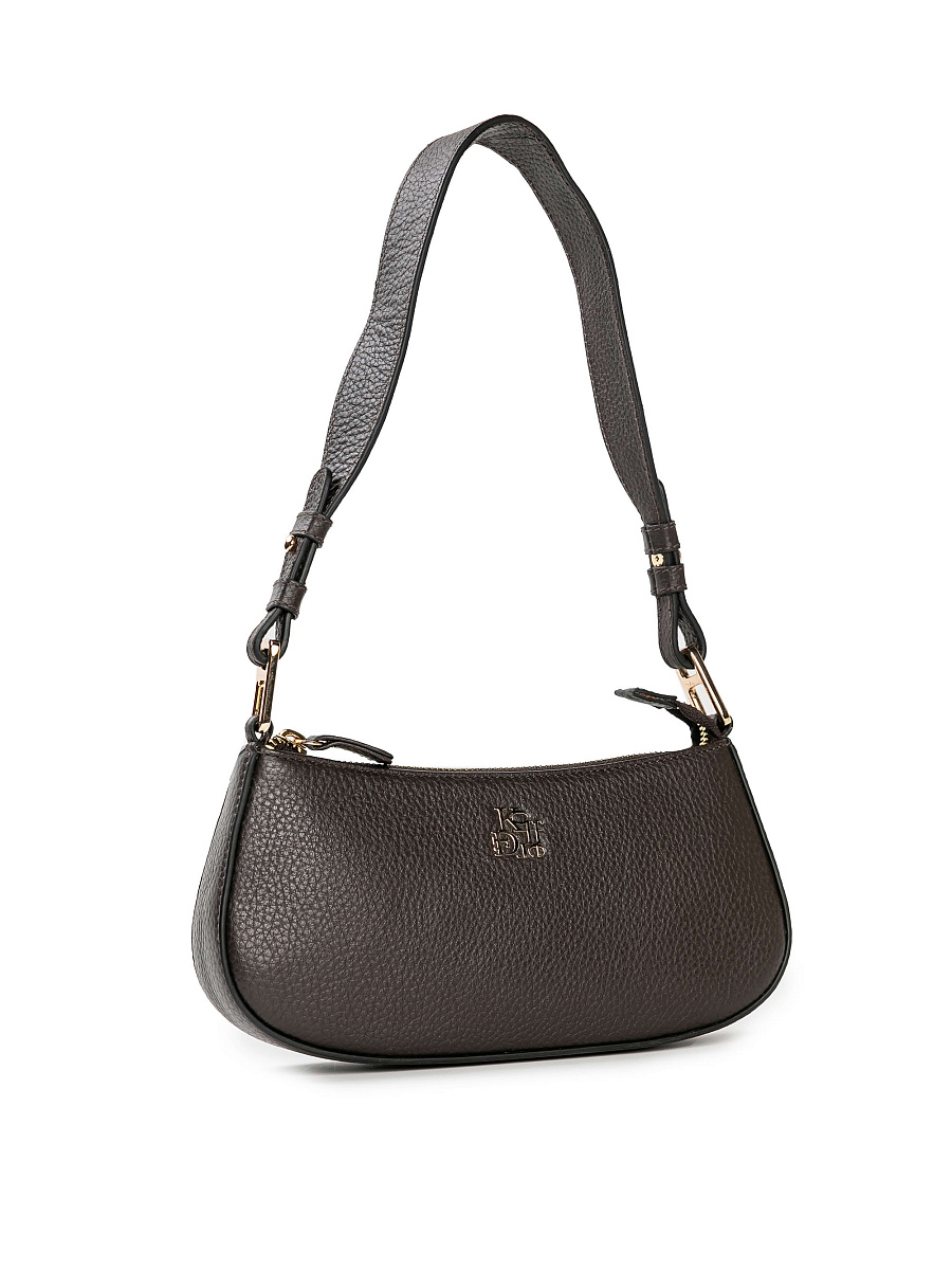 Женская сумка Dr. Koffer из натуральной кожи коричневая