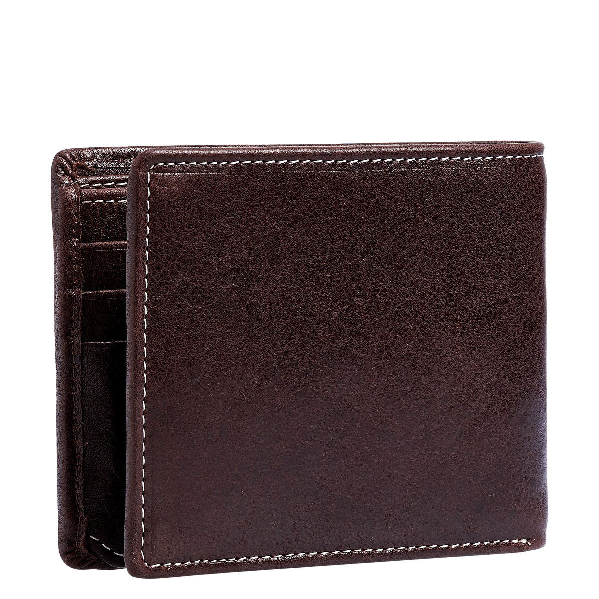 Портмоне Dr.Koffer из натуральной кожи коричневое