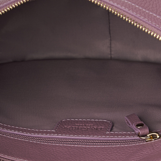 Женская сумка  Dr. Koffer из натуральной кожи фиолетовая