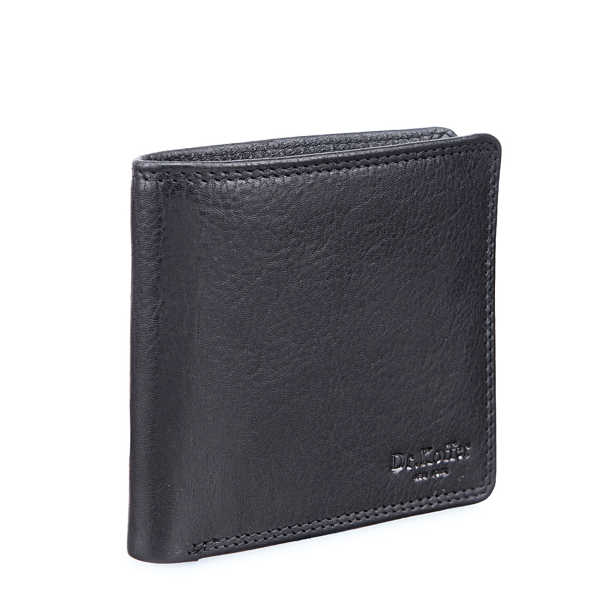 Портмоне Dr.Koffer из натуральной кожи черное