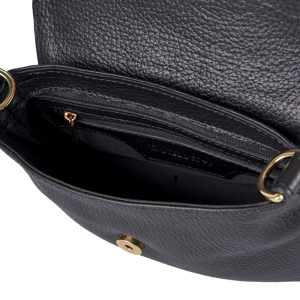 Женская сумка Dr. Koffer из натуральной кожи черная