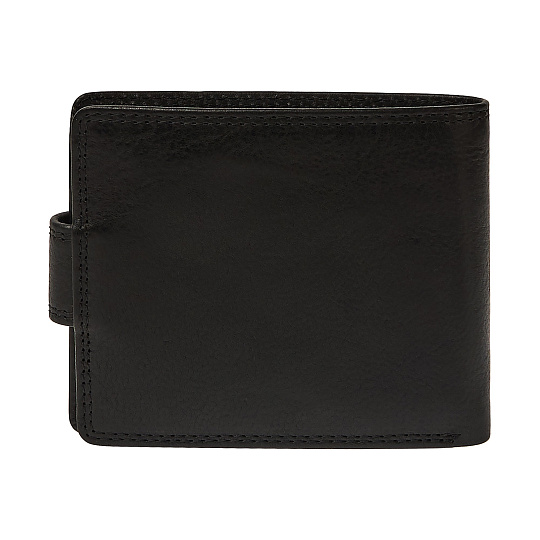 Портмоне Dr.Koffer из натуральной кожи черное