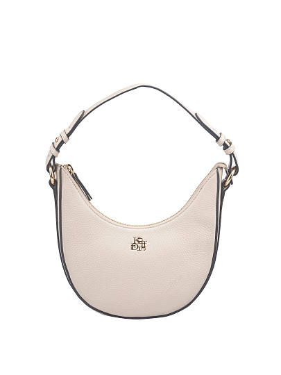 Женская сумка Dr. Koffer из натуральной кожи бежевая