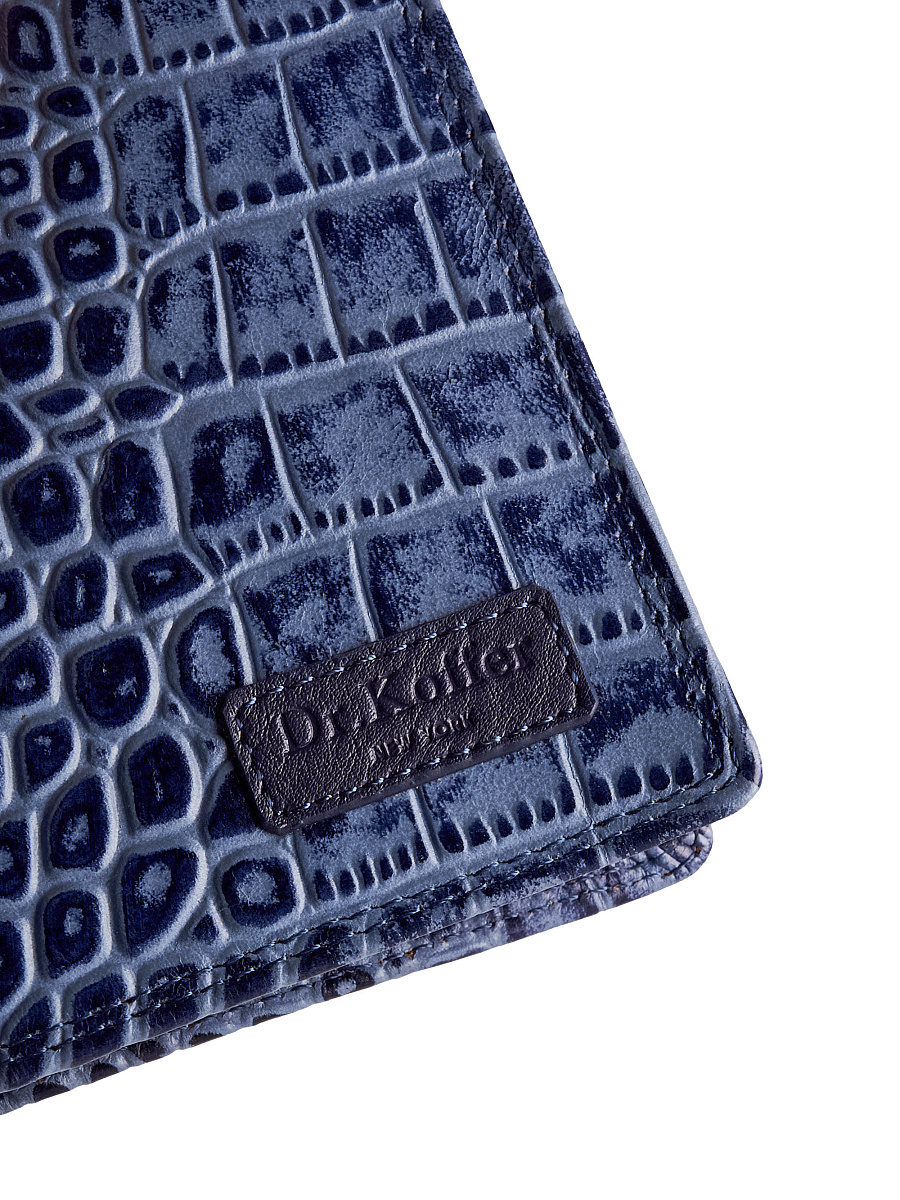 Обложка для паспорта/автодок из натуральной кожи Dr. Koffer