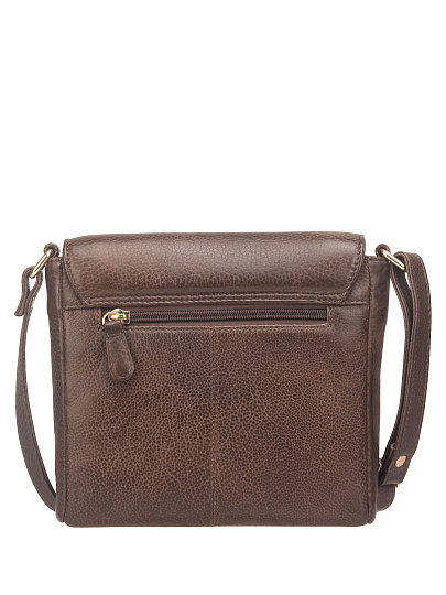 Женская сумка Dr. Koffer из натуральной кожи коричневая