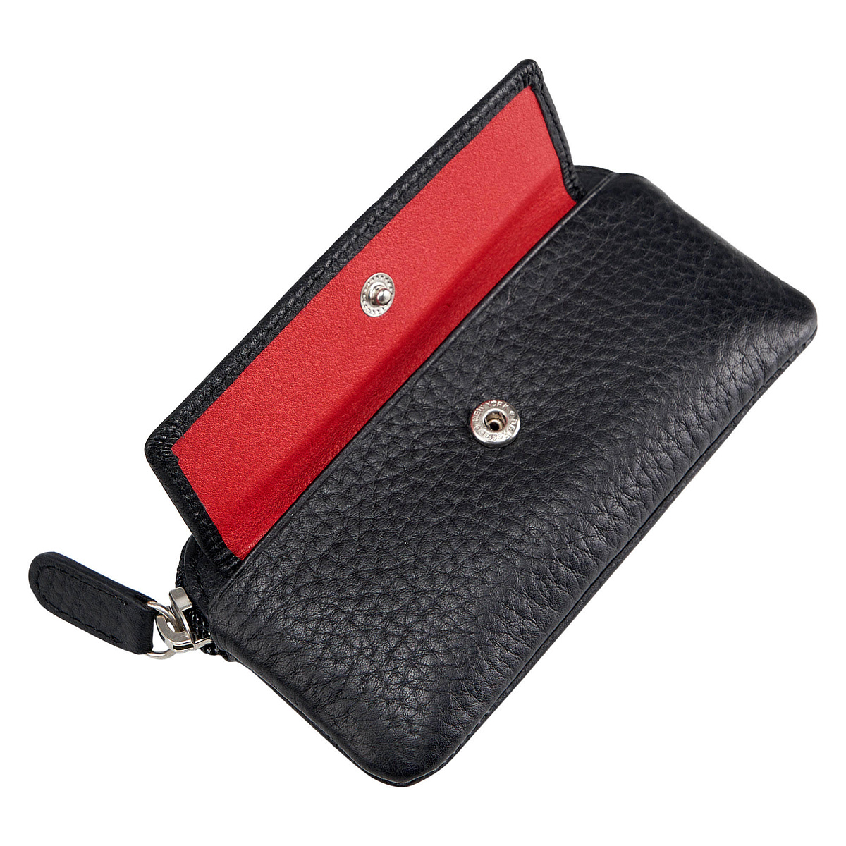 Ключница Dr.Koffer из натуральной кожи черная