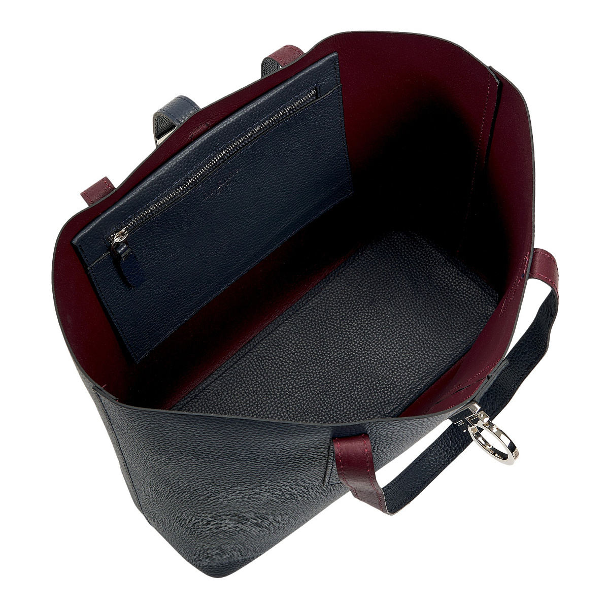 Женская сумка Dr. Koffer из натуральной кожи синяя