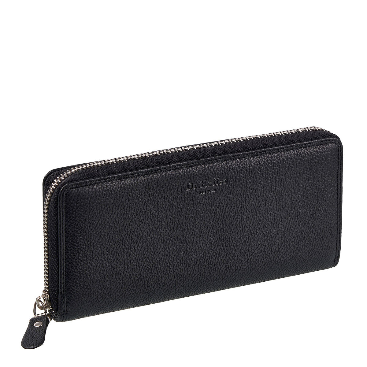 Портмоне Dr.Koffer из натуральной кожи черное