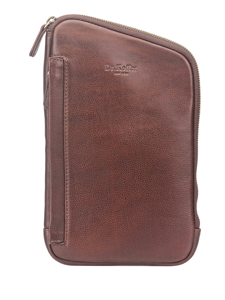 Рюкзак Dr. Koffer из натуральной кожи коричневый