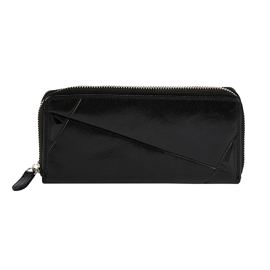 Портмоне Dr.Koffer из натуральной кожи черное