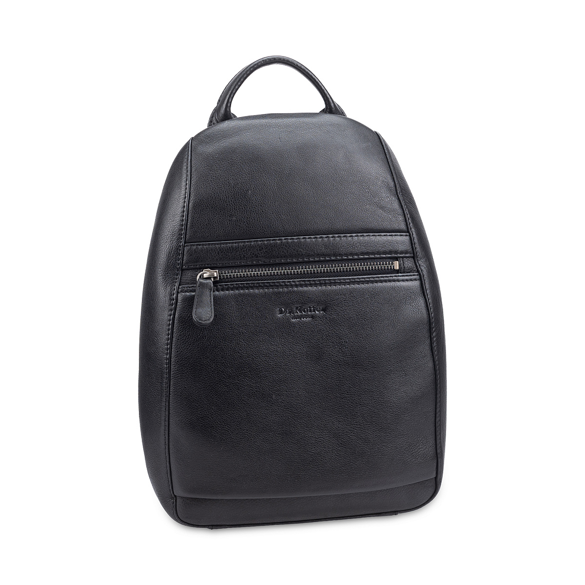 Рюкзак Dr.Koffer из натуральной кожи черный