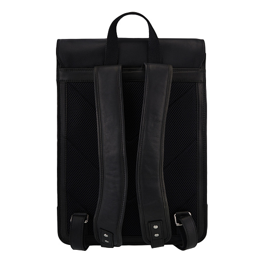 Рюкзак Dr.Koffer из натуральной кожи черный