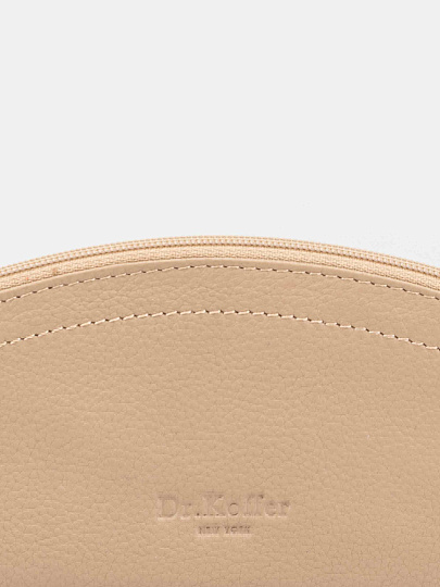 Очечник Dr.Koffer из натуральной кожи бежевый