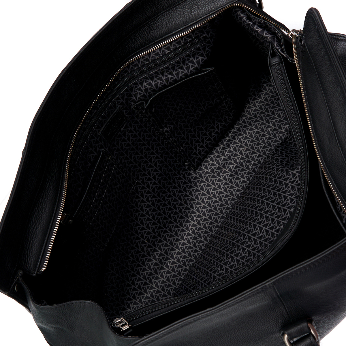 Сумка дорожная саквояж Dr.Koffer из натуральной кожи черный