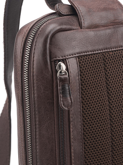 Рюкзак Dr. Koffer из натуральной кожи коричневый