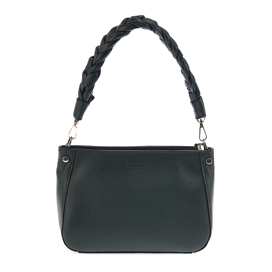 Женская сумка Dr. Koffer из натуральной кожи зеленая