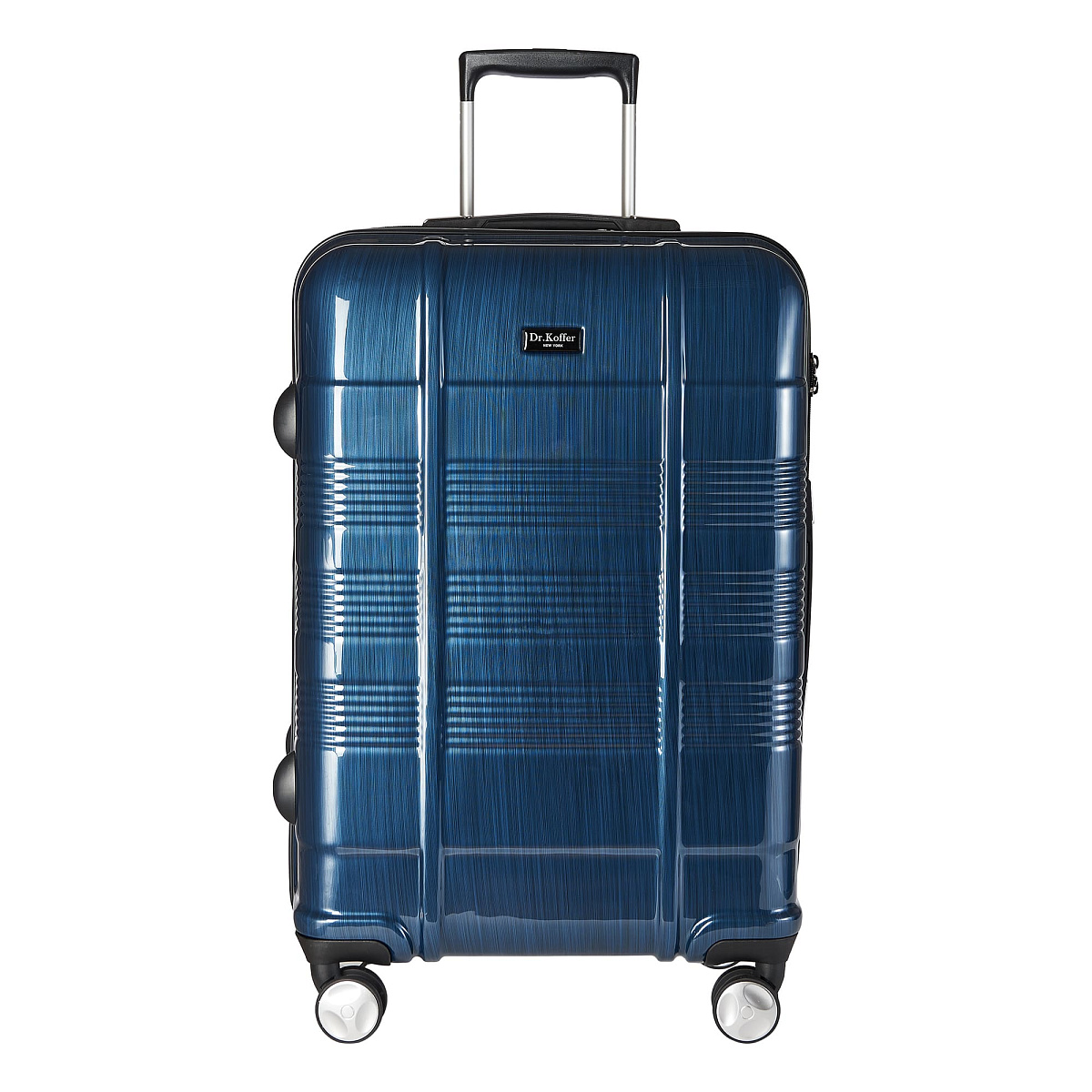 Чемодан на колесах S Dr.Koffer АБС (abs) пластик синий