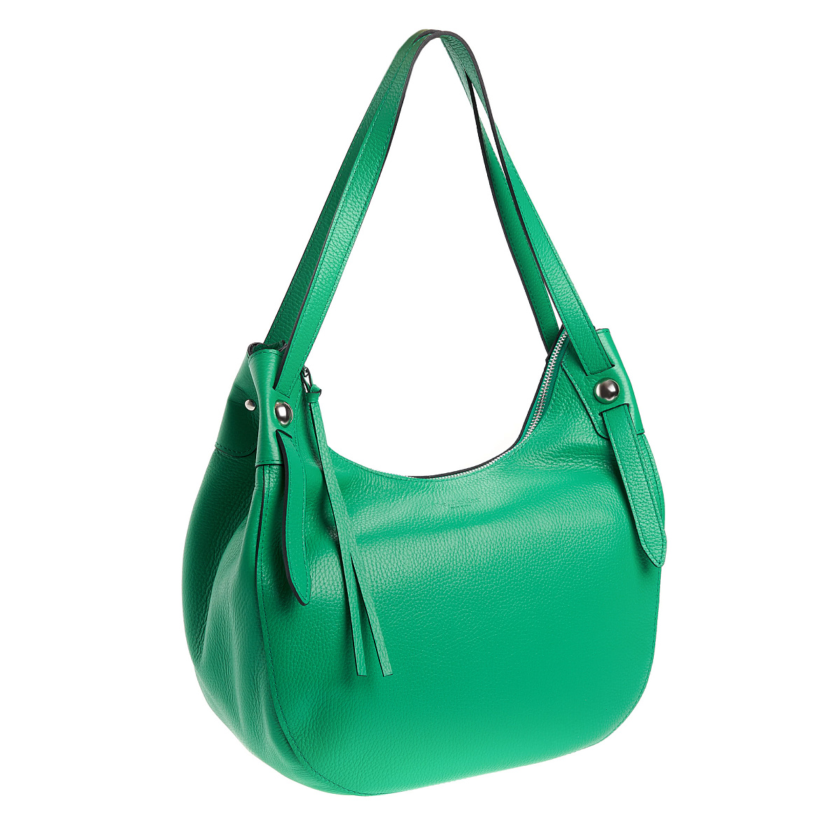 Женская сумка Dr. Koffer из натуральной кожи зеленая