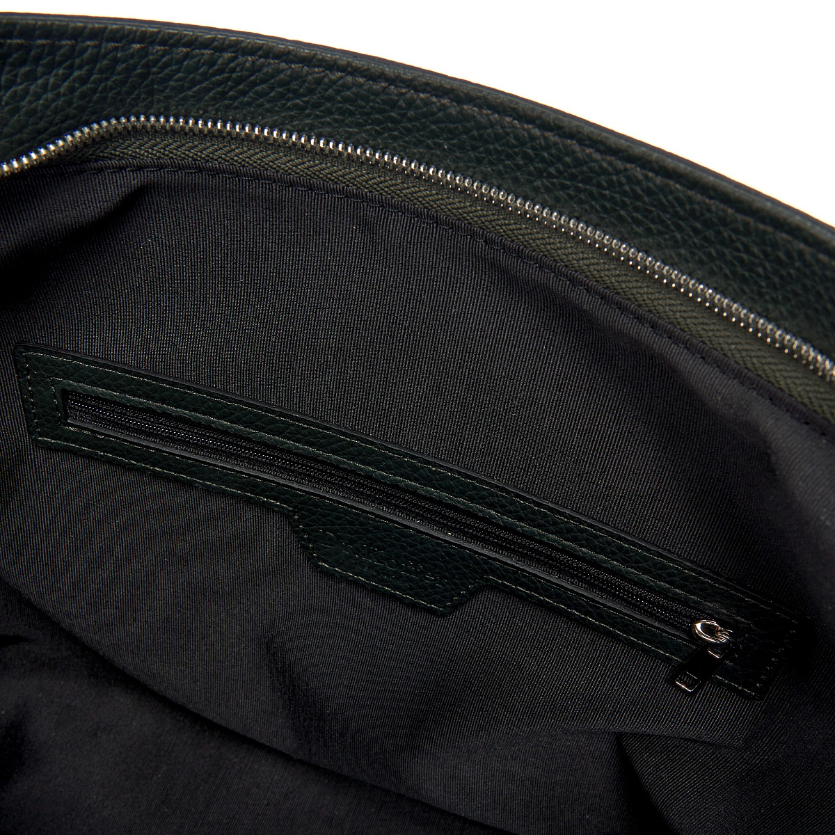 Женская сумка Dr. Koffer из натуральной кожи зеленая