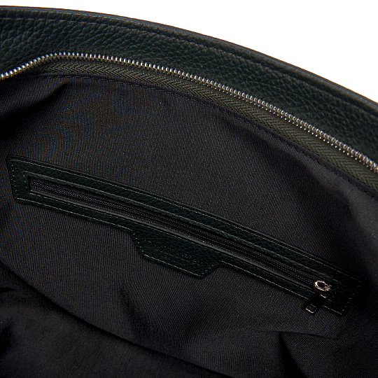 Женская сумка Dr. Koffer из натуральной кожи зеленая