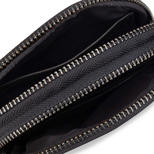 Сумка через плечо Dr.Koffer из натуральной кожи черная