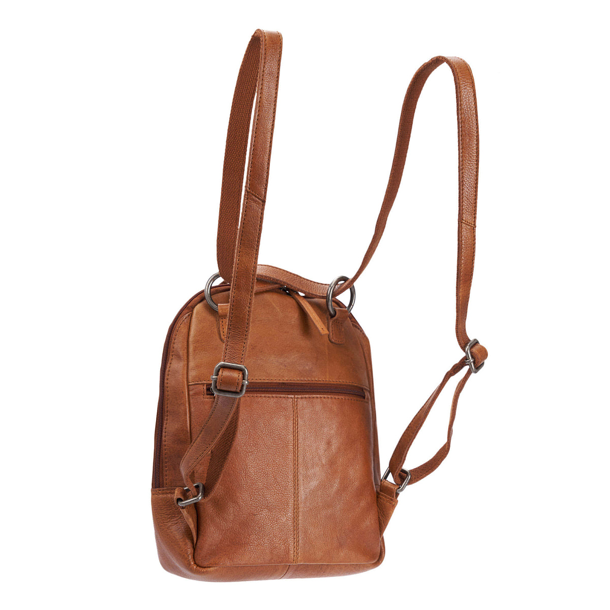Рюкзак Dr.Koffer из натуральной кожи светло-коричневый
