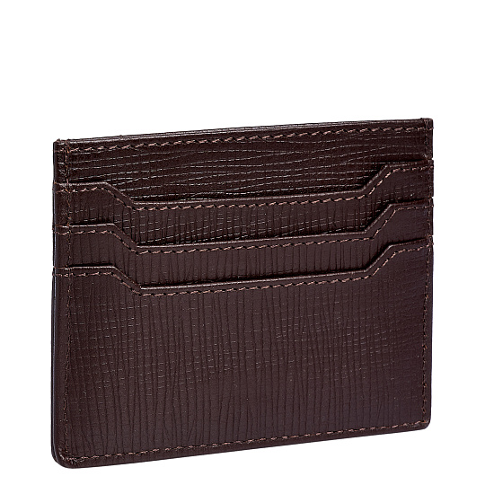 Кредитница Dr.Koffer из натуральной кожи коричневая