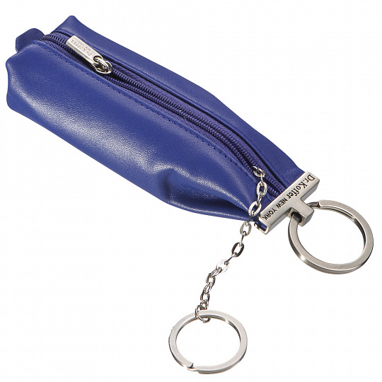 Ярко-синяя ключница вытянутой формы Dr.Koffer X510226-29-60